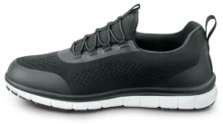 SR Max SRM1570 Anniston, Men's, Black/White, Slip On Athletic Style, EH, MaxTRAX Slip Resistant, Soft Toe Work Shoe -Reebok || Skechers || Wolverine Sales Store srm1570 inside