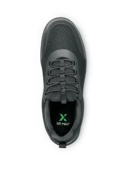 SR Max SRM1570 Anniston, Men's, Black/White, Slip On Athletic Style, EH, MaxTRAX Slip Resistant, Soft Toe Work Shoe -Reebok || Skechers || Wolverine Sales Store srm1570 top