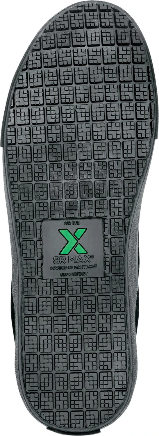 SR Max SRM163 Southport, Women's, Black, Skate Style, MaxTRAX Slip Resistant, Soft Toe Work Shoe 5 SR Max SRM163 Southport, Women's, Black, Skate Style, MaxTRAX Slip Resistant, Soft Toe Work Shoe - Image 5