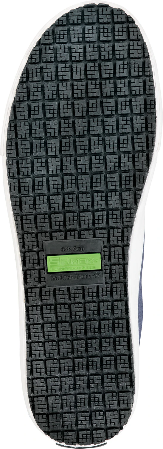 SR Max SRM1680 Huntington, Men's, Blue/White, Skate Style, MaxTRAX Slip Resistant, Soft Toe Work Shoe 5 SR Max SRM1680 Huntington, Men's, Blue/White, Skate Style, MaxTRAX Slip Resistant, Soft Toe Work Shoe - Image 5