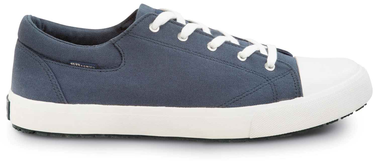 SR Max SRM1680 Huntington, Men's, Blue/White, Skate Style, MaxTRAX Slip Resistant, Soft Toe Work Shoe 2 SR Max SRM1680 Huntington, Men's, Blue/White, Skate Style, MaxTRAX Slip Resistant, Soft Toe Work Shoe - Image 2