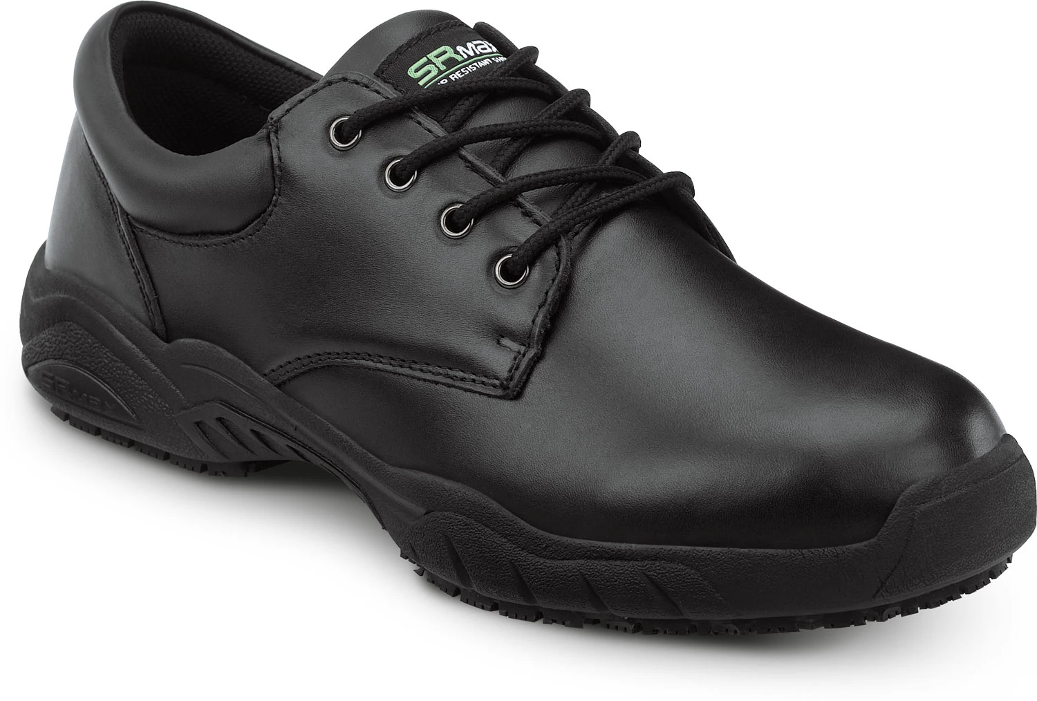 SR Max SRM190 Brockton, Women's, Black, Oxford Style Slip Resistant Soft Toe Work Shoe 1 SR Max SRM190 Brockton, Women's, Black, Oxford Style Slip Resistant Soft Toe Work Shoe
