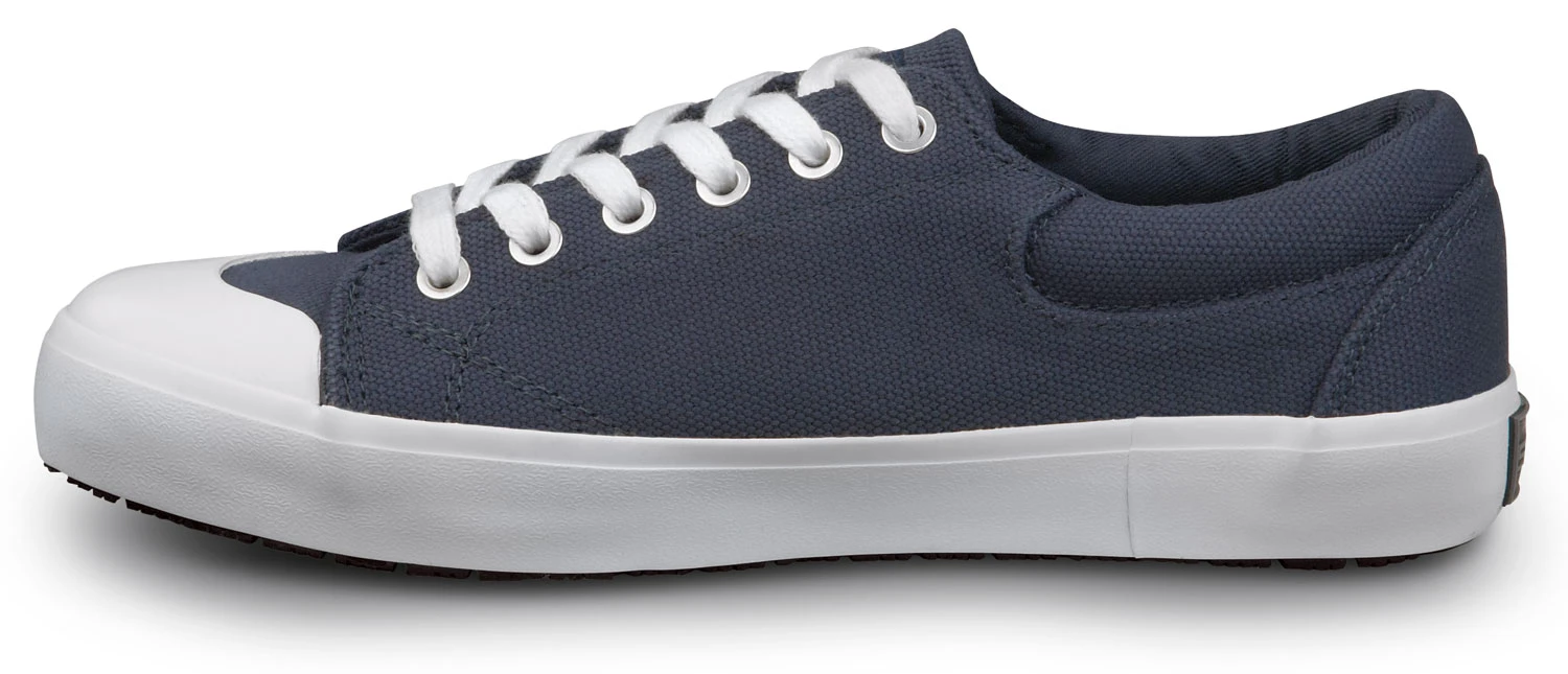 SR Max SRM198 Barcelona, Women's, Navy/White, Skate Style Slip Resistant Soft Toe Work Shoe 3 SR Max SRM198 Barcelona, Women's, Navy/White, Skate Style Slip Resistant Soft Toe Work Shoe - Image 3