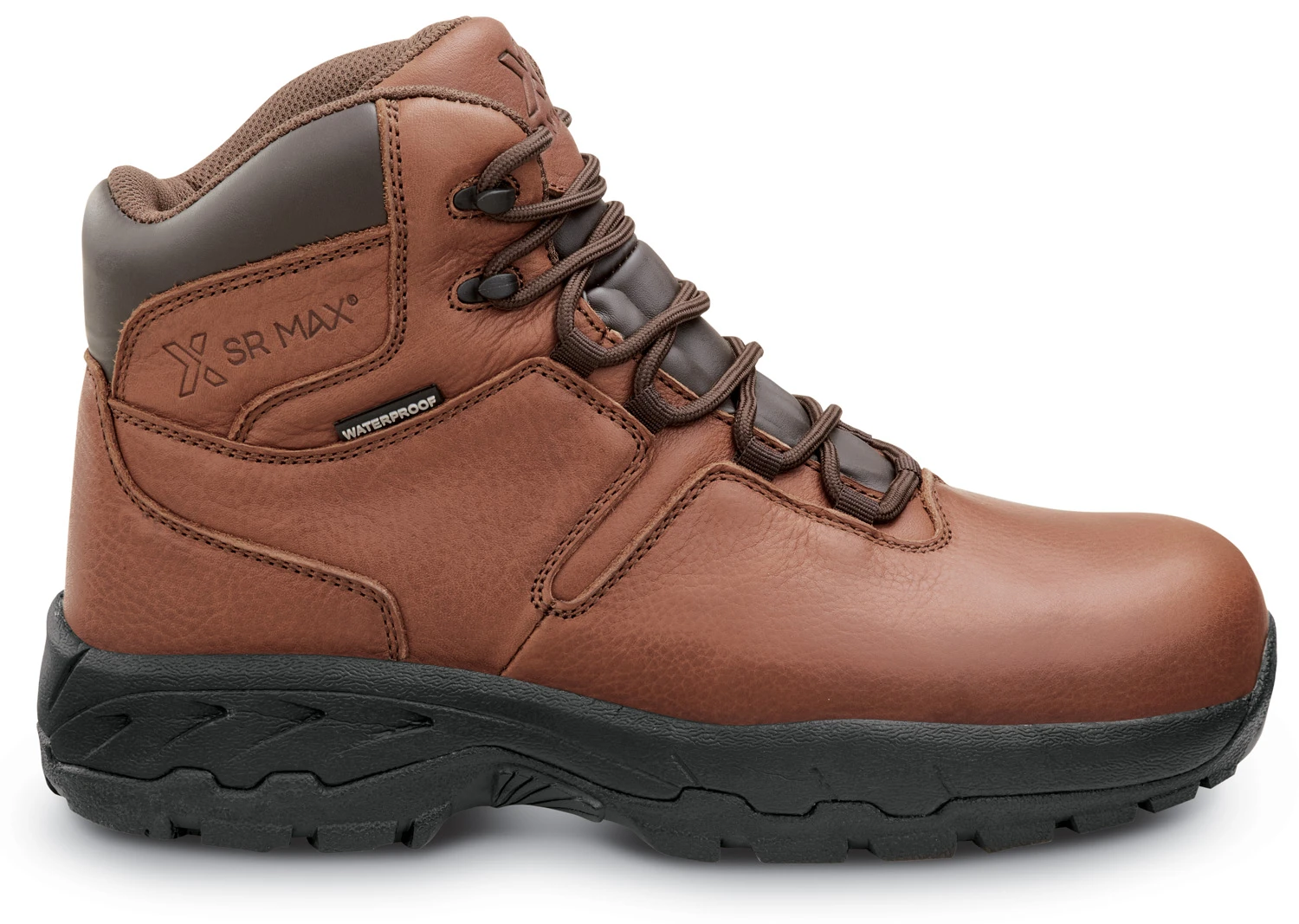 SR Max SRM2660 Denali, Men's, Brown, Hiker Style, Comp Toe, EH, Waterproof, MaxTRAX Slip Resistant, Work Boot 2 SR Max SRM2660 Denali, Men's, Brown, Hiker Style, Comp Toe, EH, Waterproof, MaxTRAX Slip Resistant, Work Boot - Image 2