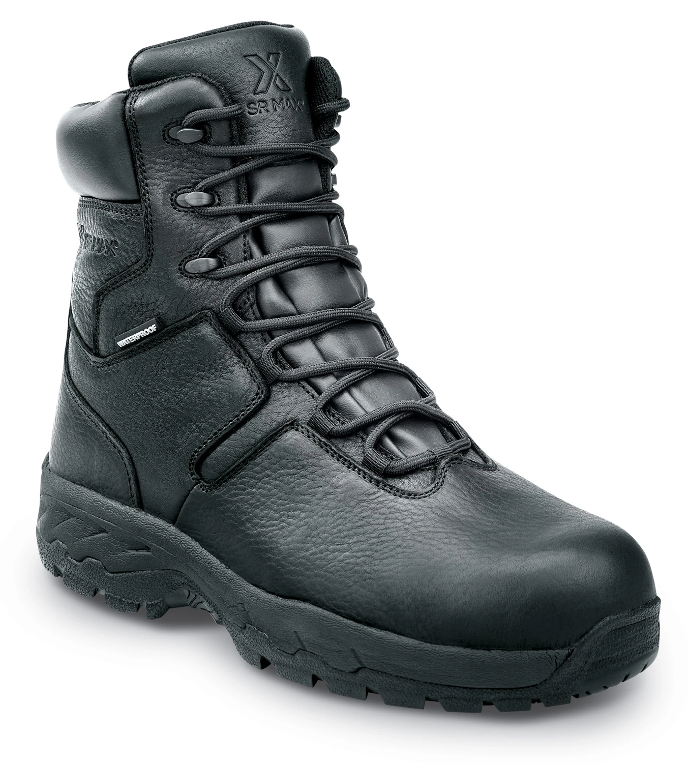 SR Max SRM2950 Bear, Men's, Black, 8 Inch, Comp Toe, EH, Waterproof, Insulated, MaxTRAX Slip Resistant, Work Boot 1 SR Max SRM2950 Bear, Men's, Black, 8 Inch, Comp Toe, EH, Waterproof, Insulated, MaxTRAX Slip Resistant, Work Boot