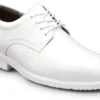 SR Max SRM3540 Arlington, Men's, White, Dress Style, MaxTRAX Slip Resistant, Soft Toe Work Shoe