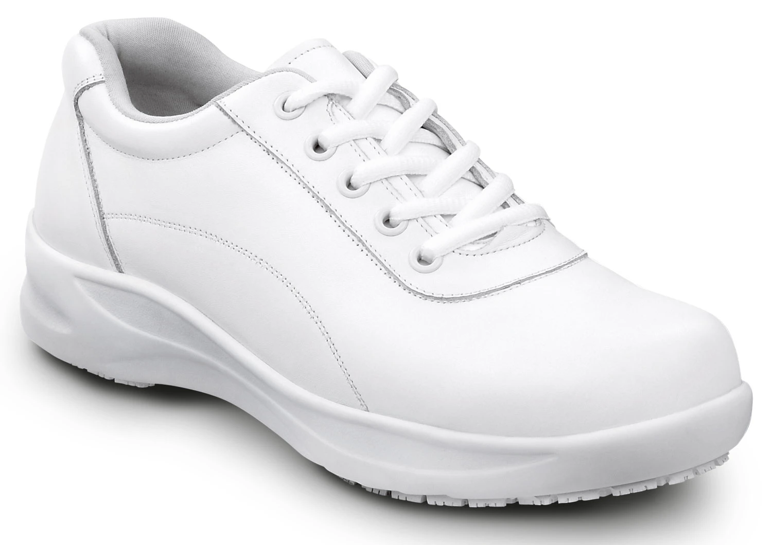 SR Max SRM404 Abilene, Women's, White, Casual Oxford Style, MaxTRAX Slip Resistant, Soft Toe Work Shoe 1 SR Max SRM404 Abilene, Women's, White, Casual Oxford Style, MaxTRAX Slip Resistant, Soft Toe Work Shoe