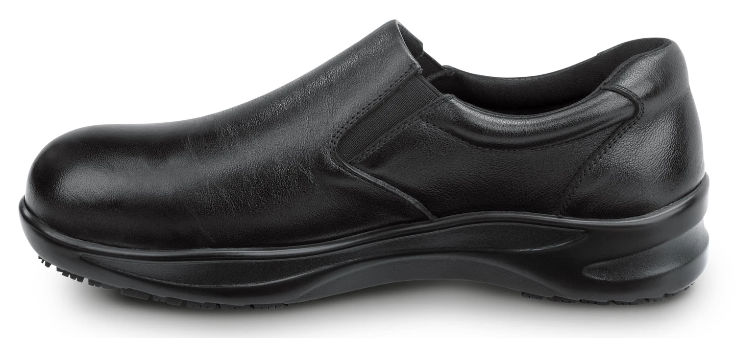 SR Max SRM415 Albany, Women's, Black, Slip On Casual Oxford Style, Alloy Toe, EH, MaxTRAX Slip Resistant, Work Shoe 3 SR Max SRM415 Albany, Women's, Black, Slip On Casual Oxford Style, Alloy Toe, EH, MaxTRAX Slip Resistant, Work Shoe - Image 3