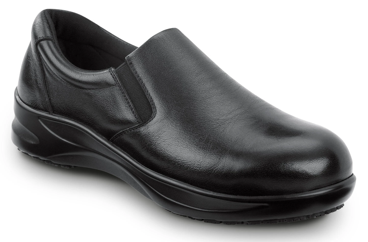SR Max SRM415 Albany, Women's, Black, Slip On Casual Oxford Style, Alloy Toe, EH, MaxTRAX Slip Resistant, Work Shoe 1 SR Max SRM415 Albany, Women's, Black, Slip On Casual Oxford Style, Alloy Toe, EH, MaxTRAX Slip Resistant, Work Shoe