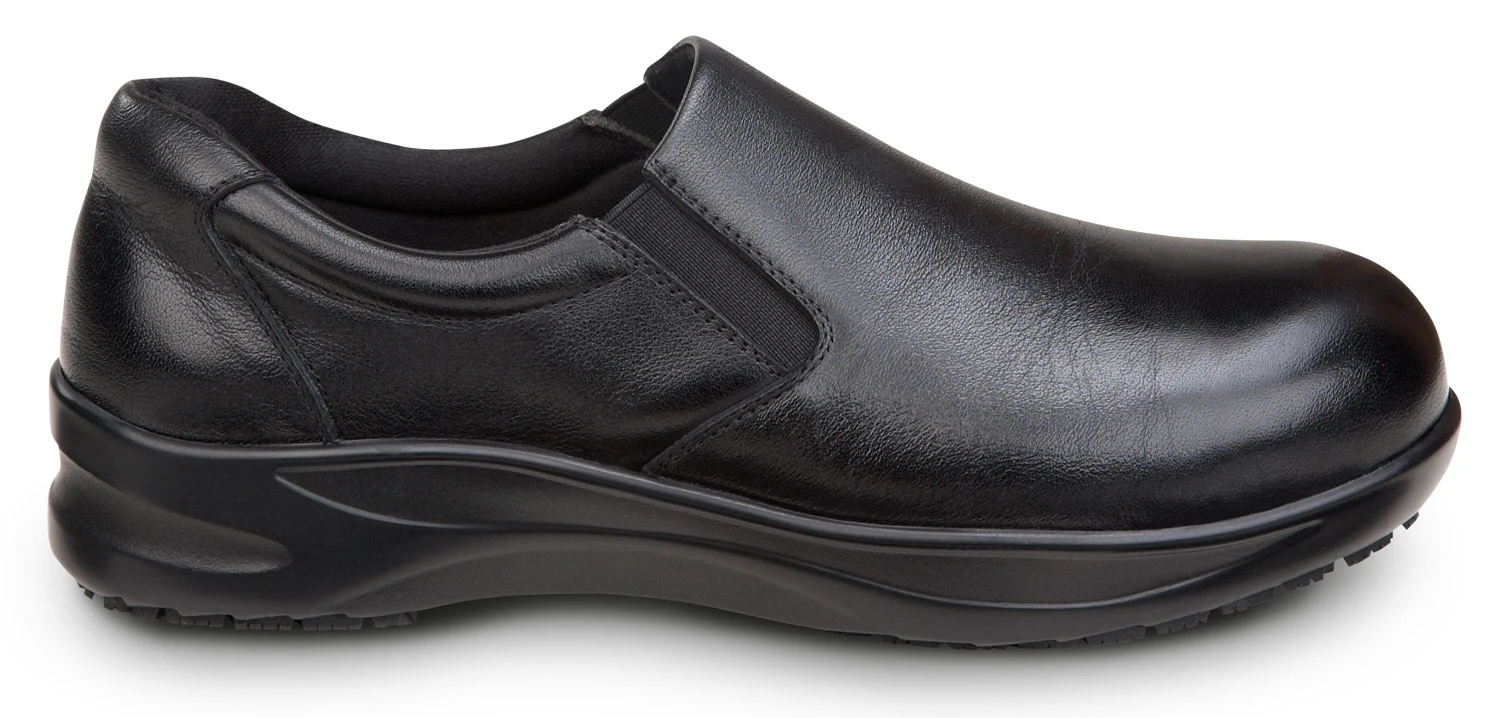 SR Max SRM415 Albany, Women's, Black, Slip On Casual Oxford Style, Alloy Toe, EH, MaxTRAX Slip Resistant, Work Shoe 2 SR Max SRM415 Albany, Women's, Black, Slip On Casual Oxford Style, Alloy Toe, EH, MaxTRAX Slip Resistant, Work Shoe - Image 2