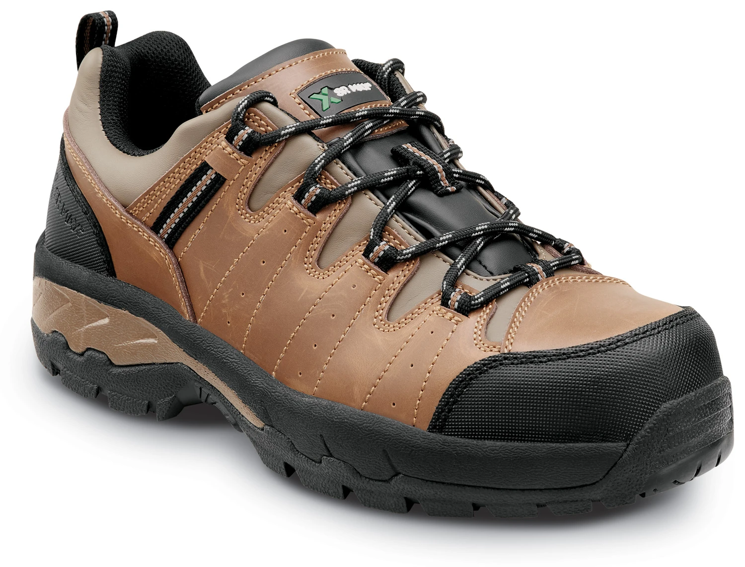 SR Max SRM4660 Winston, Men's, Brown, Low Hiker Style, Comp Toe, EH, MaxTRAX Slip Resistant, Work Shoe 1 SR Max SRM4660 Winston, Men's, Brown, Low Hiker Style, Comp Toe, EH, MaxTRAX Slip Resistant, Work Shoe