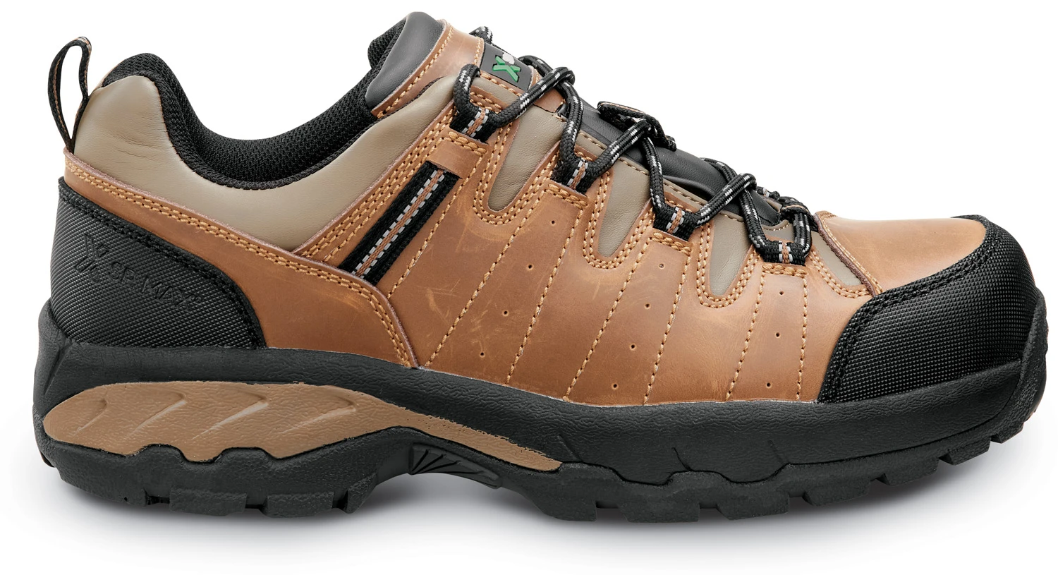 SR Max SRM4660 Winston, Men's, Brown, Low Hiker Style, Comp Toe, EH, MaxTRAX Slip Resistant, Work Shoe 2 SR Max SRM4660 Winston, Men's, Brown, Low Hiker Style, Comp Toe, EH, MaxTRAX Slip Resistant, Work Shoe - Image 2