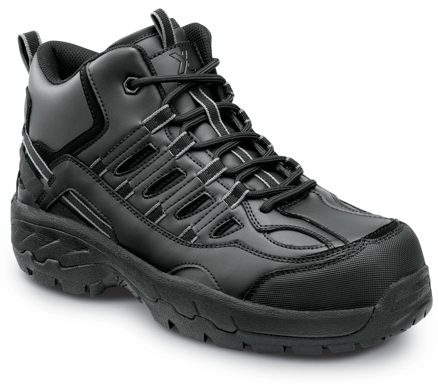 SR Max SRM479 Boone, Women's, Black, Hiker Style, Comp Toe, EH, MaxTRAX Slip Resistant, Work Shoe 1 SR Max SRM479 Boone, Women's, Black, Hiker Style, Comp Toe, EH, MaxTRAX Slip Resistant, Work Shoe