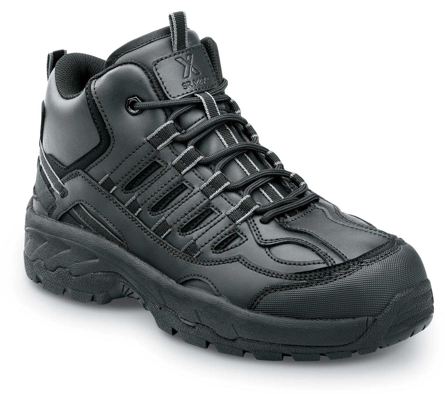 SR Max SRM4800 Carbondale, Men's, Black, Hi Top Athletic Style, MaxTRAX Slip Resistant, Soft Toe Work Shoe 1 SR Max SRM4800 Carbondale, Men's, Black, Hi Top Athletic Style, MaxTRAX Slip Resistant, Soft Toe Work Shoe