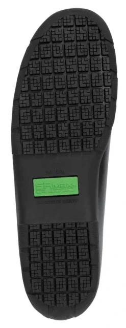 SR Max SRM540 Asheville, Women's, Black, Dress Flat Style, MaxTRAX Slip Resistant, Soft Toe Work Shoe -Reebok || Skechers || Wolverine Sales Store srm540 outsole