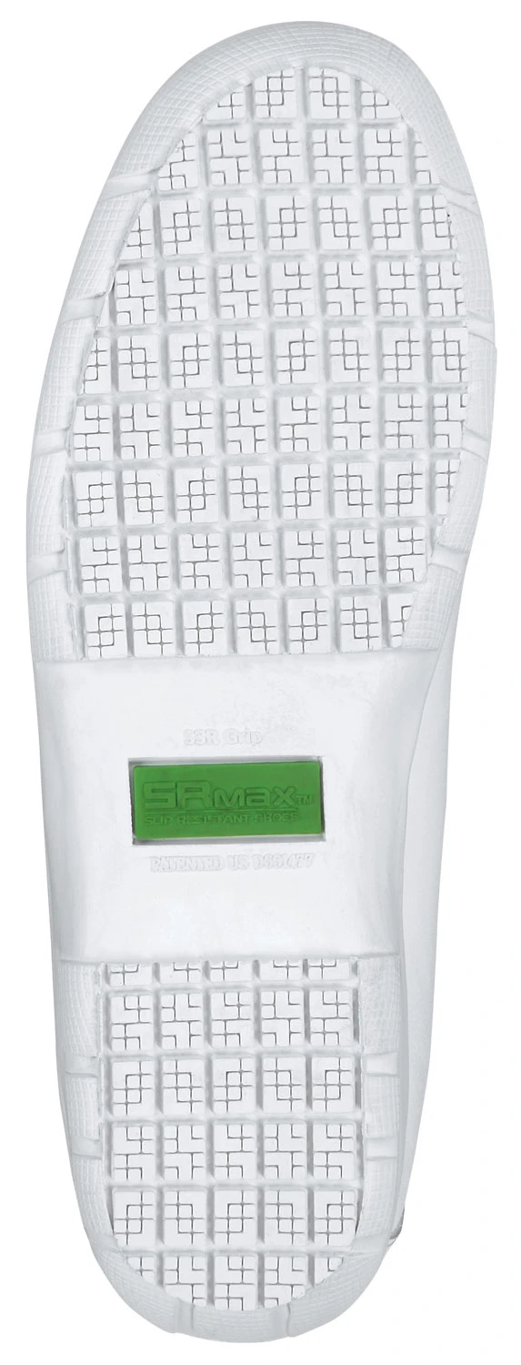 SR Max SRM544 Asheville, Women's, White, Dress Flat Style, MaxTRAX Slip Resistant, Soft Toe Work Shoe 5 SR Max SRM544 Asheville, Women's, White, Dress Flat Style, MaxTRAX Slip Resistant, Soft Toe Work Shoe - Image 5