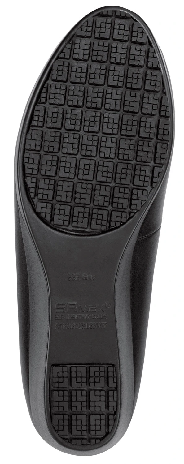 SR Max SRM555 Orlando, Women's, Black, High Wedge Dress Style, MaxTRAX Slip Resistant, Soft Toe Work Shoe 5 SR Max SRM555 Orlando, Women's, Black, High Wedge Dress Style, MaxTRAX Slip Resistant, Soft Toe Work Shoe - Image 5