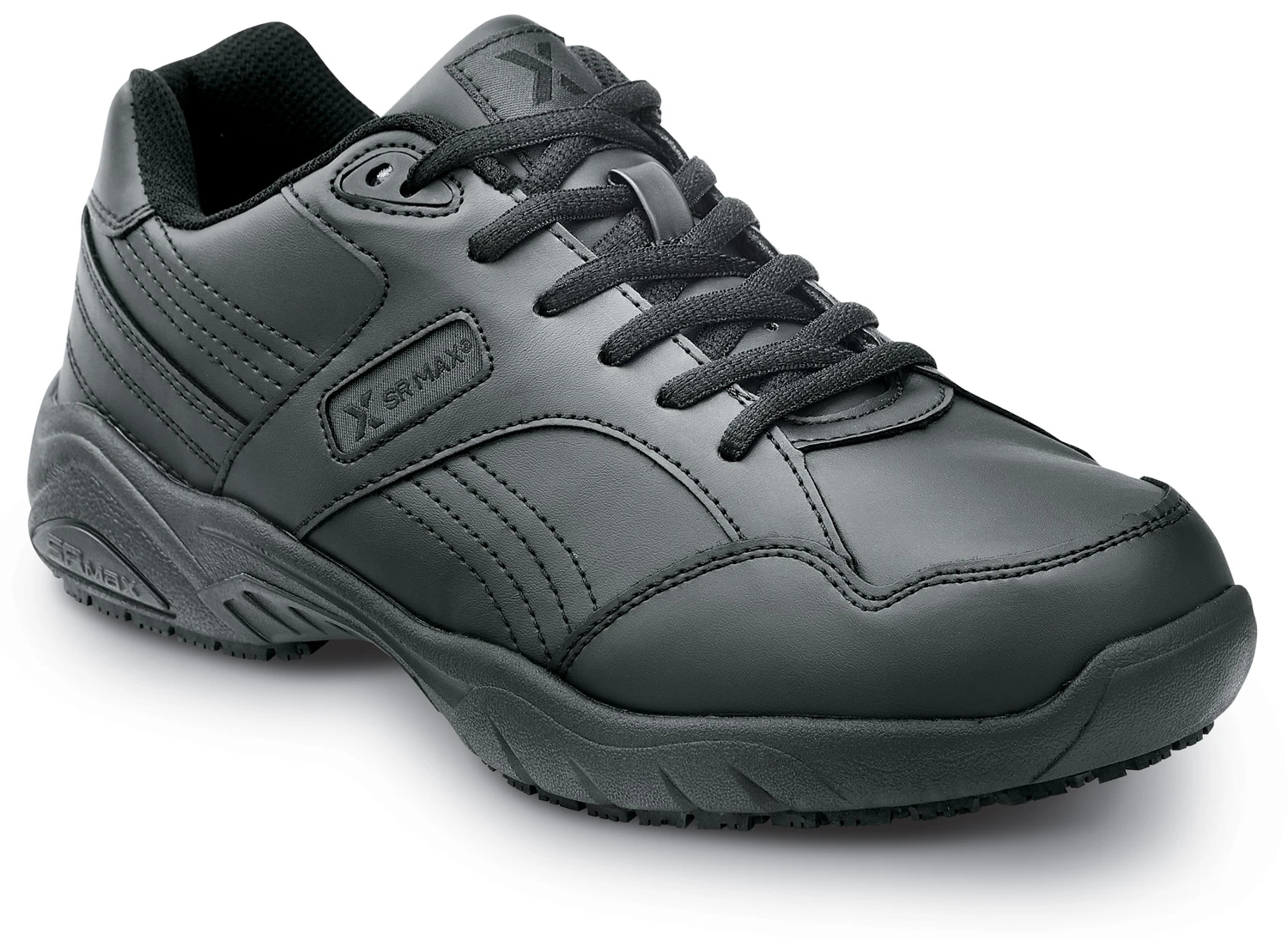 SR Max SRM6100 Dover, Men's, Black, Athletic Style, MaxTRAX Slip Resistant, Soft Toe Work Shoe 1 SR Max SRM6100 Dover, Men's, Black, Athletic Style, MaxTRAX Slip Resistant, Soft Toe Work Shoe