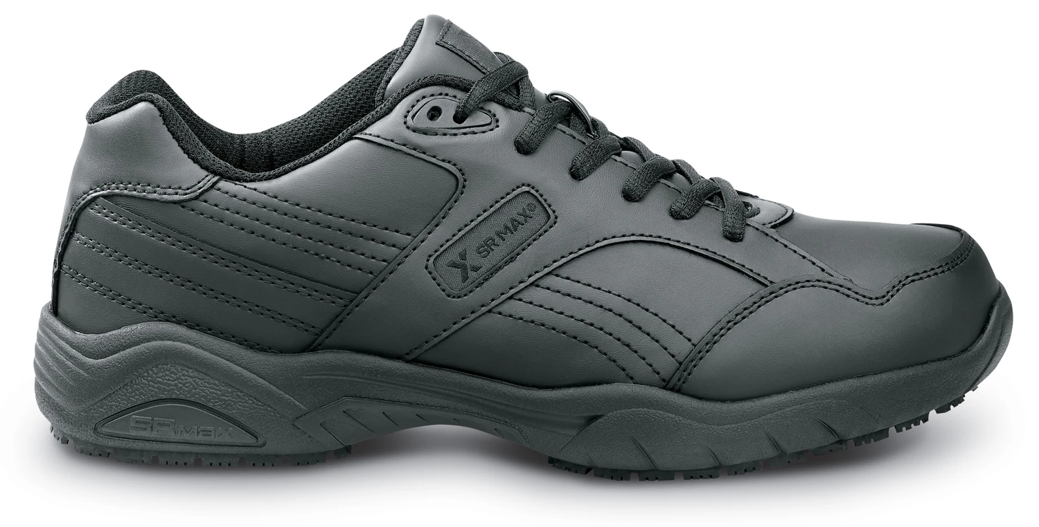 SR Max SRM6100 Dover, Men's, Black, Athletic Style, MaxTRAX Slip Resistant, Soft Toe Work Shoe 2 SR Max SRM6100 Dover, Men's, Black, Athletic Style, MaxTRAX Slip Resistant, Soft Toe Work Shoe - Image 2