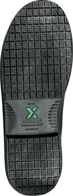 SR Max SRM9100 Cascade, Men's, Black, 6 Inch, Waterproof, MaxTRAX Slip Resistant, Soft Toe Work Boot -Reebok || Skechers || Wolverine Sales Store srm9100 outsole