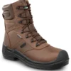 SR Max SRM9960 Logan, Men's, Brown, 8 Inch, Comp Toe, EH, Waterproof, Insulated, MaxTRAX Slip Resistant, Work Boot
