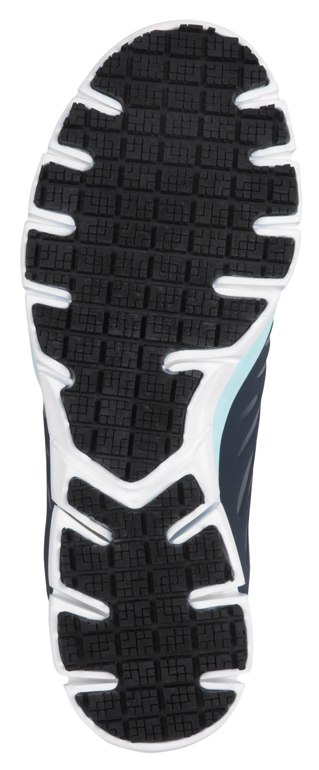 SKECHERS Work SSK405NVAQ Stacey, Women's, Navy/Aqua, Athletic Style, MaxTRAX Slip Resistant, Soft Toe Work Shoe 5 SKECHERS Work SSK405NVAQ Stacey, Women's, Navy/Aqua, Athletic Style, MaxTRAX Slip Resistant, Soft Toe Work Shoe - Image 5
