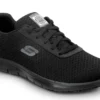 SKECHERS Work SSK8174BLK Ava, Women's, Black, Athletic Style, MaxTRAX Slip Resistant, Soft Toe Work Shoe