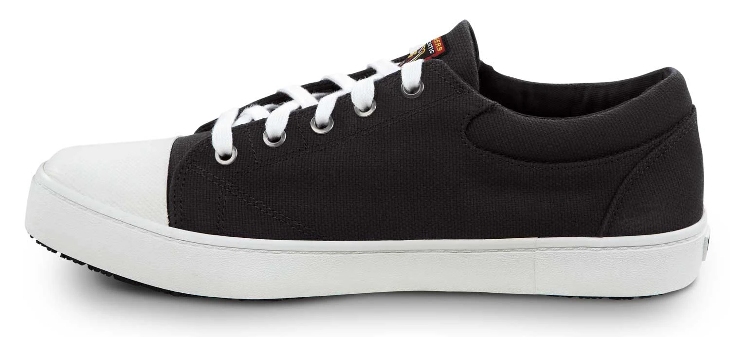 SKECHERS Work SSK9740BKW Patrick Black/White, Men's, Soft Toe, Slip Resistant Skate Shoe 3 SKECHERS Work SSK9740BKW Patrick Black/White, Men's, Soft Toe, Slip Resistant Skate Shoe - Image 3