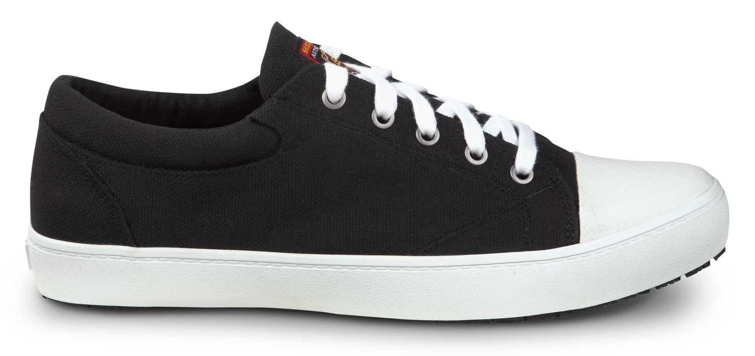 SKECHERS Work SSK9740BKW Patrick Black/White, Men's, Soft Toe, Slip Resistant Skate Shoe 2 SKECHERS Work SSK9740BKW Patrick Black/White, Men's, Soft Toe, Slip Resistant Skate Shoe - Image 2