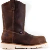 Thorogood TG804-4372 Men's, Brown, Steel Toe, EH, 11 Inch Wellington