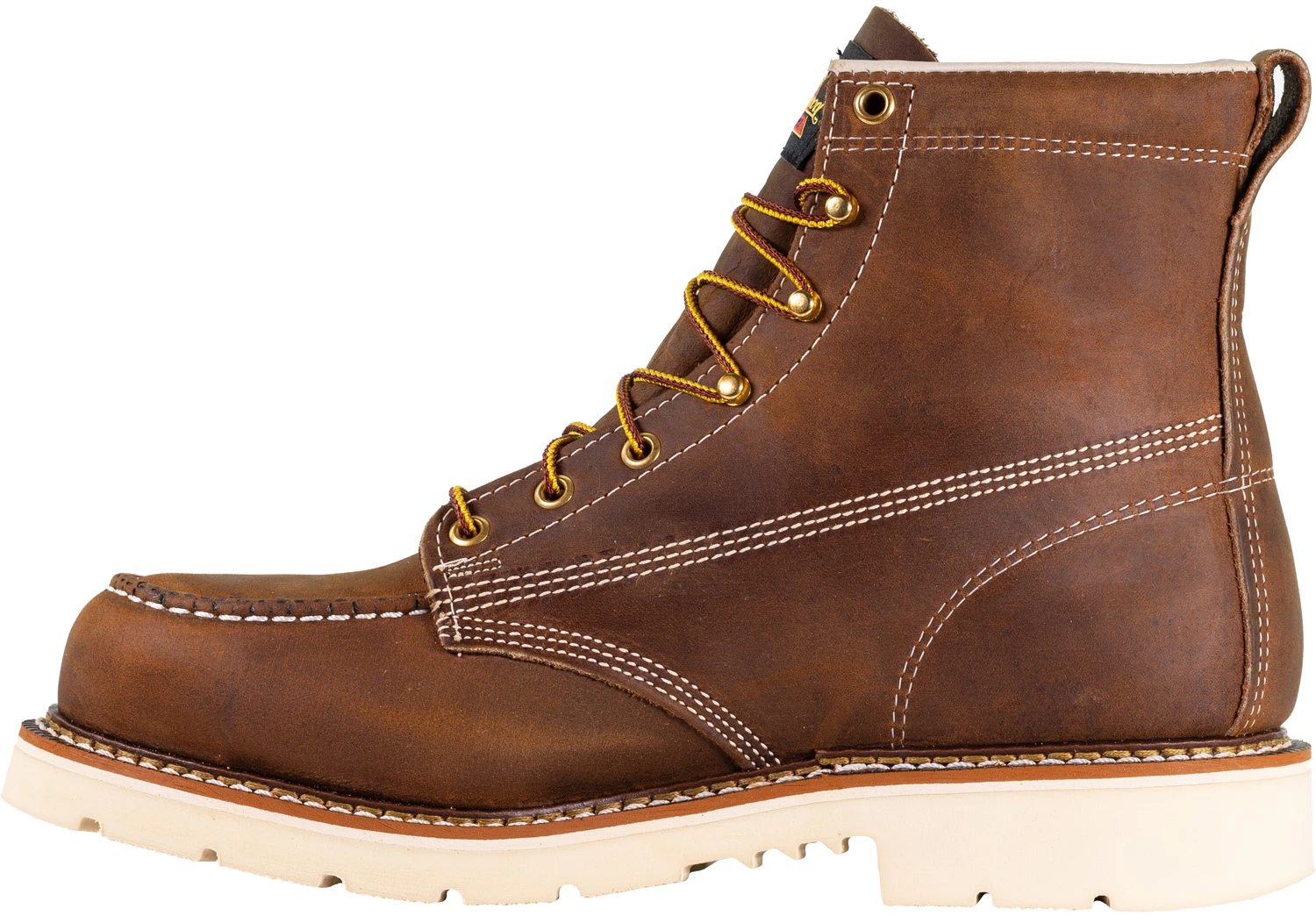 Thorogood TG804-4375 Men's, Brown, Steel Toe, EH, 6 Inch, Moc Toe Boot 2 Thorogood TG804-4375 Men's, Brown, Steel Toe, EH, 6 Inch, Moc Toe Boot - Image 2