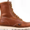 Thorogood TG814-4201 American Heritage, Men's, Tobacco, 8 Inch, Soft Toe Boot