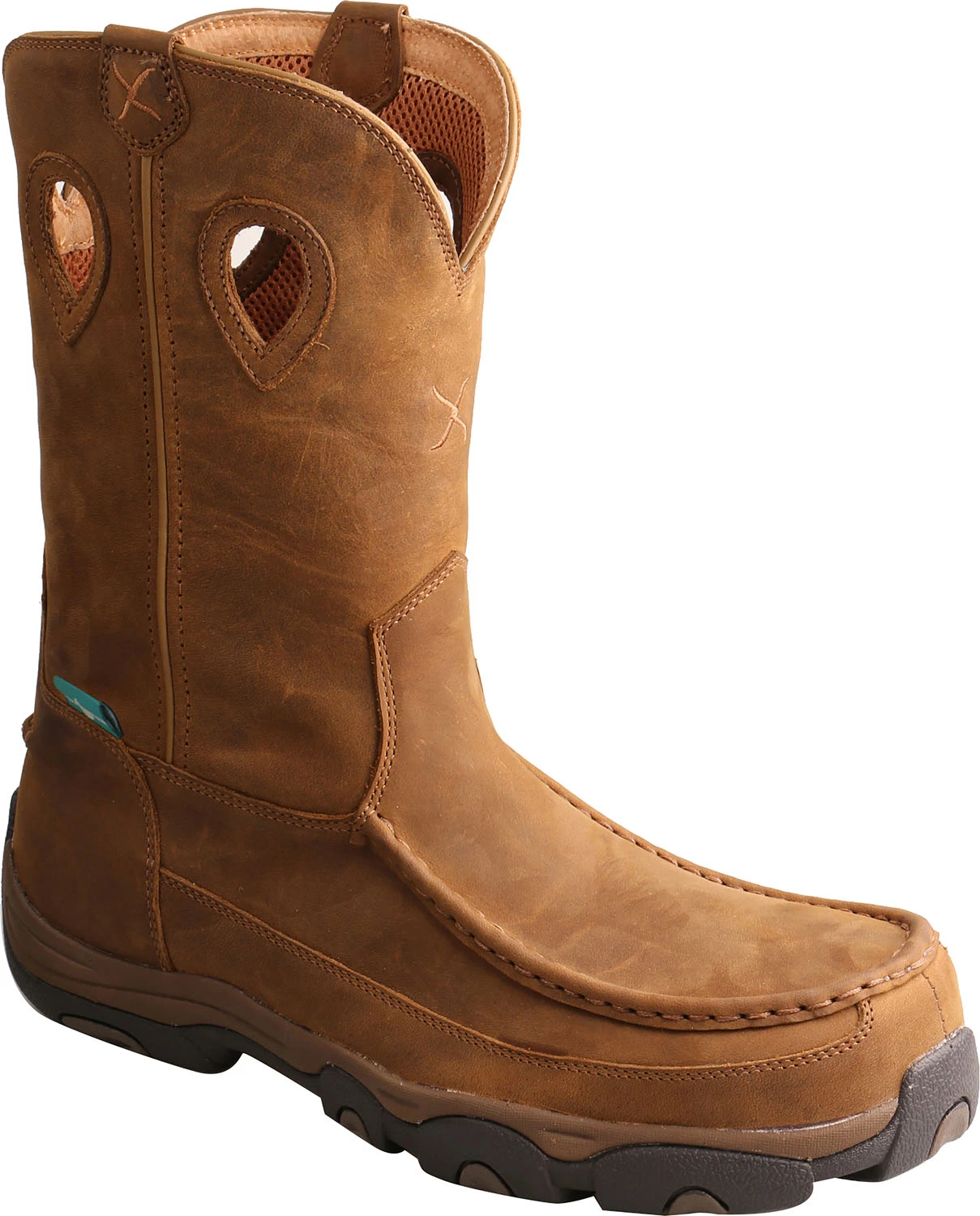 Twisted X TWMHKBCW1 Men's, Comp Toe, EH, WP, 11 Inch, Pull On Boot 1 Twisted X TWMHKBCW1 Men's, Comp Toe, EH, WP, 11 Inch, Pull On Boot