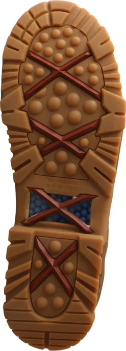 Twisted X TWMXCC001 Men's, Saddle, Comp Toe, EH, 6 Inch Boot -Reebok || Skechers || Wolverine Sales Store twmxcc001 outsole