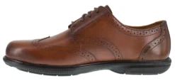 Florsheim WGFS2023 Loedin, Men's, Brown, Steel Toe, SD, Wing Tip Oxford -Reebok || Skechers || Wolverine Sales Store wgfs2023 inside