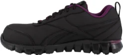 Reebok Work WGRB055 Sublite Cushion Work, Women's, Black/Plum, Comp Toe, SD Athletic -Reebok || Skechers || Wolverine Sales Store wgrb055 sublite cushion work inside