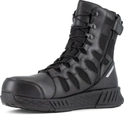 Reebok Work WGB3214 Floatride Energy Tactical Men's, Black, 8 Inch Side-Zip Style, Composite Toe, EH, Slip-Resistant Work Boot -Reebok || Skechers || Wolverine Sales Store wgrb3214 floatride tactical inside profile