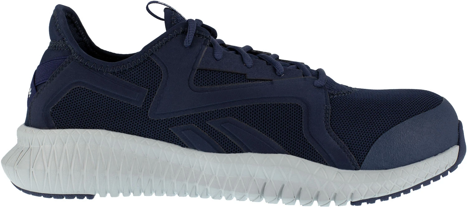 Reebok Work WGRB4066 Flexagon 3.0 Work, Men's, Navy/Grey, Comp Toe, SD, Low Athletic 2 Reebok Work WGRB4066 Flexagon 3.0 Work, Men's, Navy/Grey, Comp Toe, SD, Low Athletic - Image 2