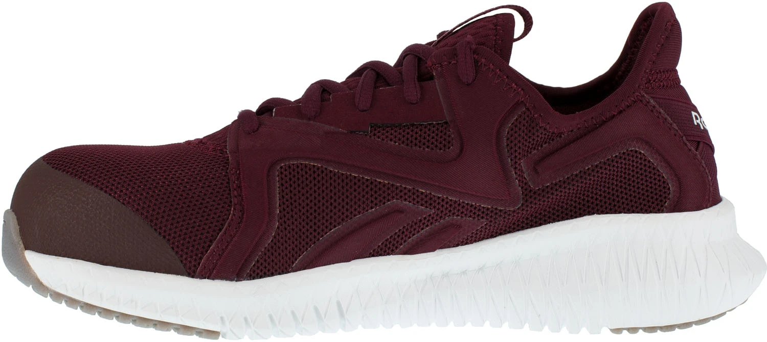 Reebok WGRB429 Flexagon 3.0 Work, Women's, Burgundy, Comp Toe, SD, Low Athletic 3 Reebok WGRB429 Flexagon 3.0 Work, Women's, Burgundy, Comp Toe, SD, Low Athletic - Image 3