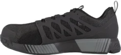 Reebok Work WGRB4310 Floatride Core, Men's, Black/Grey, Comp Toe, EH, Low Athletic -Reebok || Skechers || Wolverine Sales Store wgrb4310 fusion flexweave work inside