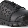 Reebok Work WGRB460 Sublite Work, Women's, Black, Alloy Toe, EH, MT, Athletic Oxford