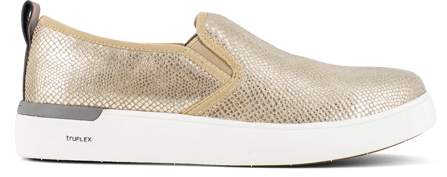 Rockport Works WGRK644 Parissa, Women's, Gold, Comp Toe, EH, Casual, Slip On, Work Shoe 2 Rockport Works WGRK644 Parissa, Women's, Gold, Comp Toe, EH, Casual, Slip On, Work Shoe - Image 2