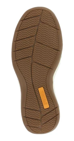 Rockport Works WGRK670 Navy/Tan Steel Toe, SD, Women's Sailing Club 3 Eye Boat Shoe -Reebok || Skechers || Wolverine Sales Store wgrk670 outsole 2017 update