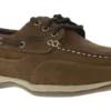Rockport Works WGRK6736 Brown Steel Toe, EH, Men's Sailing Club 3 Eye Boat Shoe