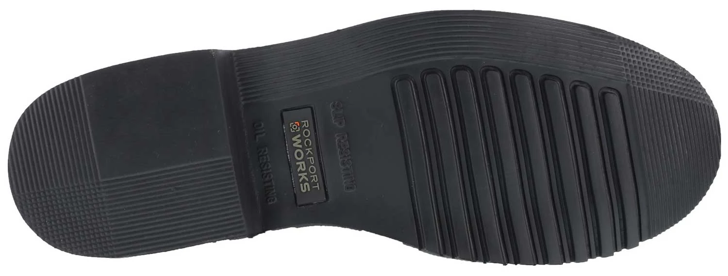 Rockport WGRK6741 Dressports, Men's, Black, Steel Toe, EH, Wing Tip Oxford 4 Rockport WGRK6741 Dressports, Men's, Black, Steel Toe, EH, Wing Tip Oxford - Image 4