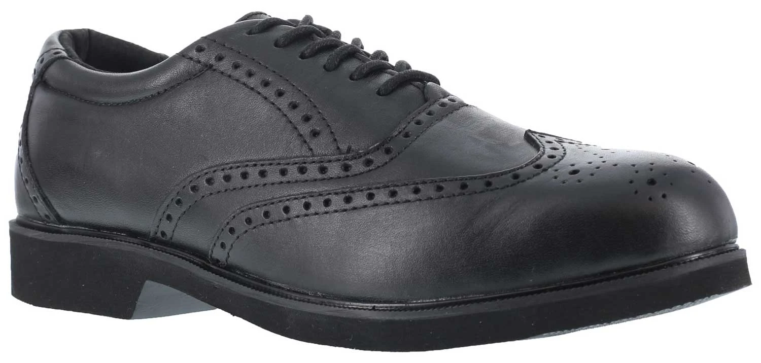 Rockport WGRK6741 Dressports, Men's, Black, Steel Toe, EH, Wing Tip Oxford 2 Rockport WGRK6741 Dressports, Men's, Black, Steel Toe, EH, Wing Tip Oxford - Image 2