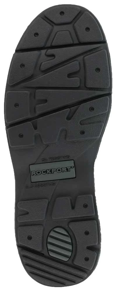 Rockport Works WGRK6761 Black Steel Toe, SD, Men's World Tour 5 Eye Tie Casual Moc Toe Oxford 4 Rockport Works WGRK6761 Black Steel Toe, SD, Men's World Tour 5 Eye Tie Casual Moc Toe Oxford - Image 4