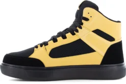 Volcom WGVM30239 Evolve, Men's, Black/Yellow, Comp Toe, EH, Mt, Skate Style, High Top, Work Shoe -Reebok || Skechers || Wolverine Sales Store wgvm30239 evolve inside