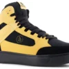 Volcom WGVM30239 Evolve, Men's, Black/Yellow, Comp Toe, EH, Mt, Skate Style, High Top, Work Shoe