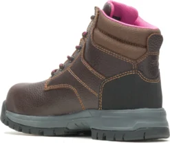 Wolverine WW10180 Piper Brown, Comp Toe, EH, Waterproof Women's 6 Inch Boot -Reebok || Skechers || Wolverine Sales Store ww10180 back profile 2022 update